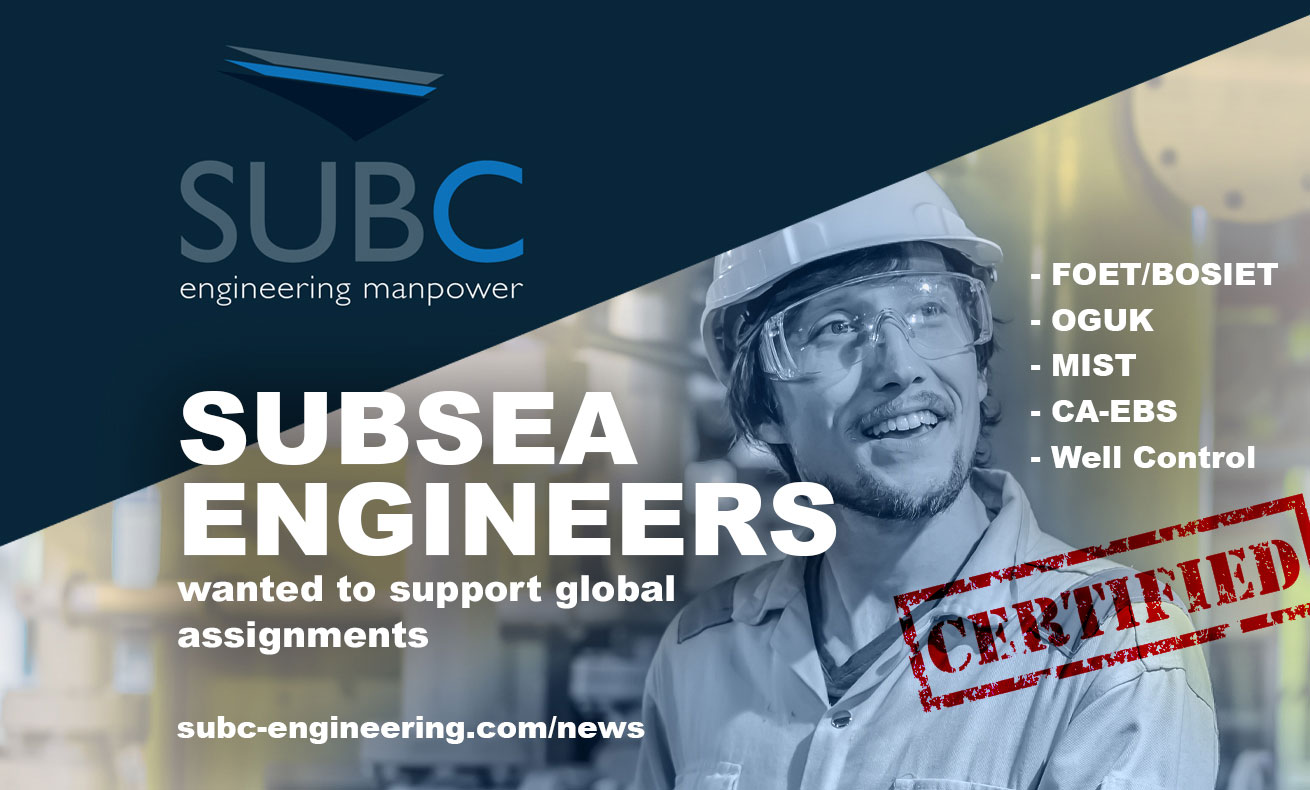 Subsea Engineers wanted