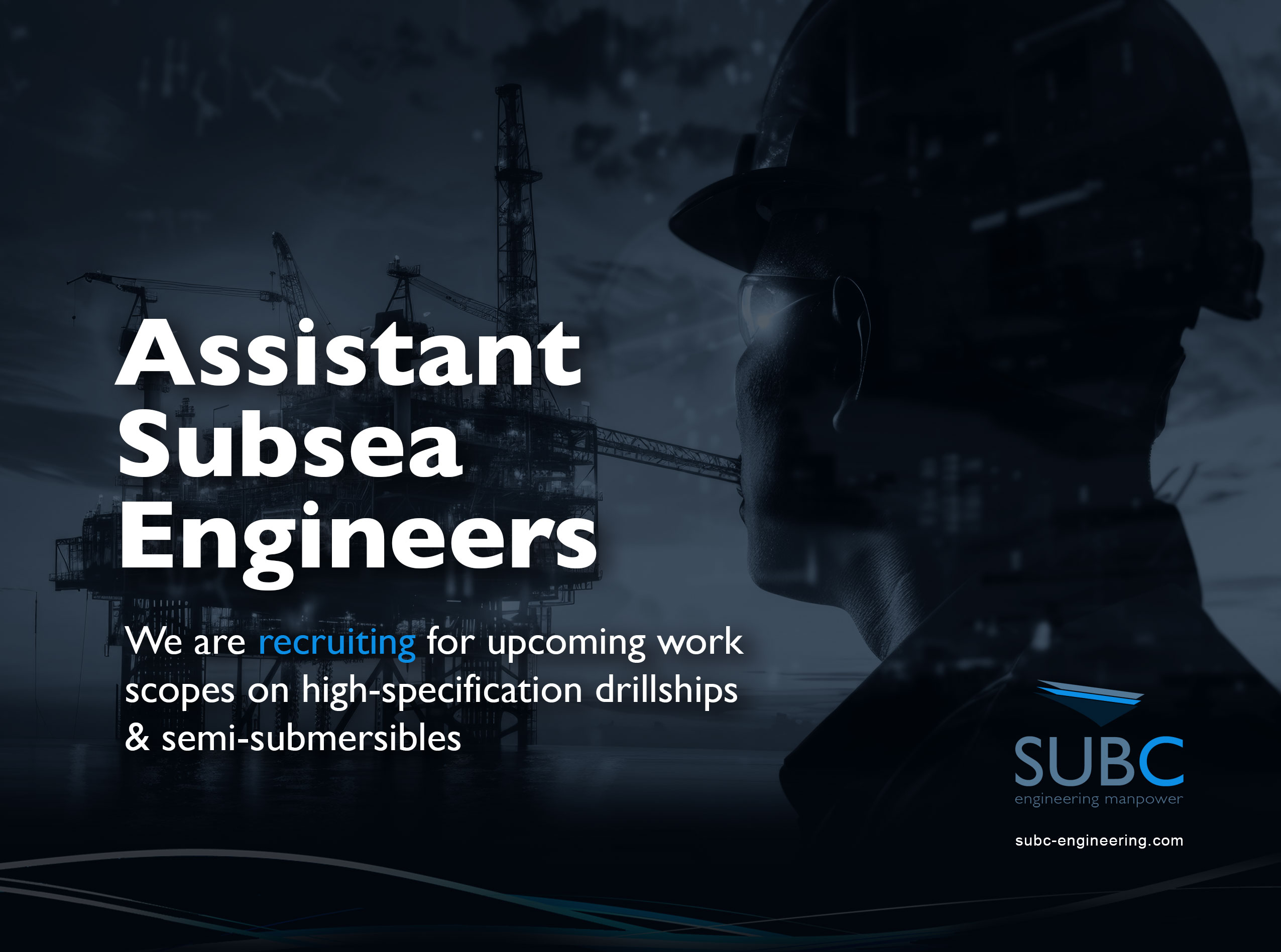 Recruiting Assistant Subsea Engineers